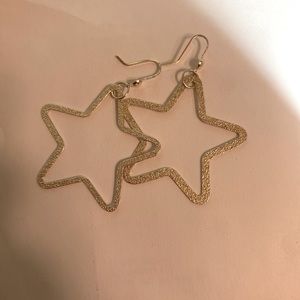 Drop Star Earrings